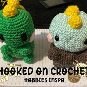 Cute Crochet Dinosaurs 🦕